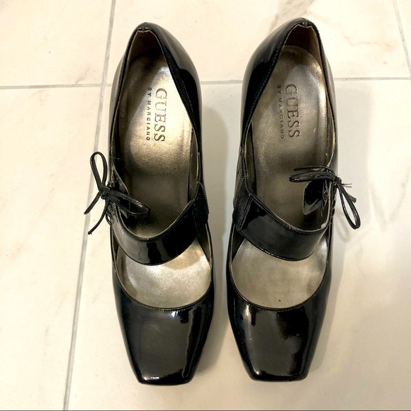 Guess by Marciano vintage black patent leather Mary Janes Size 7 - Picture 1 of 10